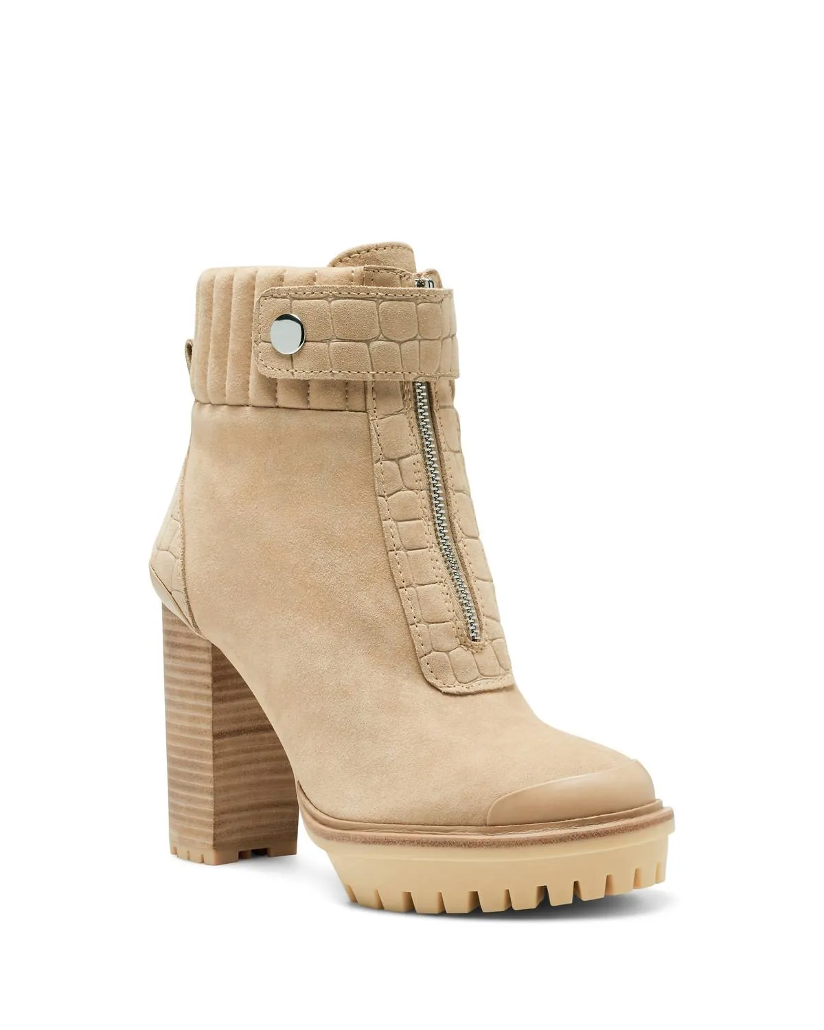Women Renee Bootie In Tortilla Premium Leather Upgrade Strong material
