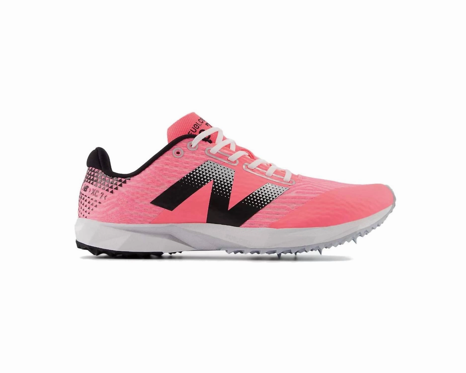 Women Fuelcell Xc7 V5 Shoe In Ultra Pink/black/silver Metallic Energy Return Outsole