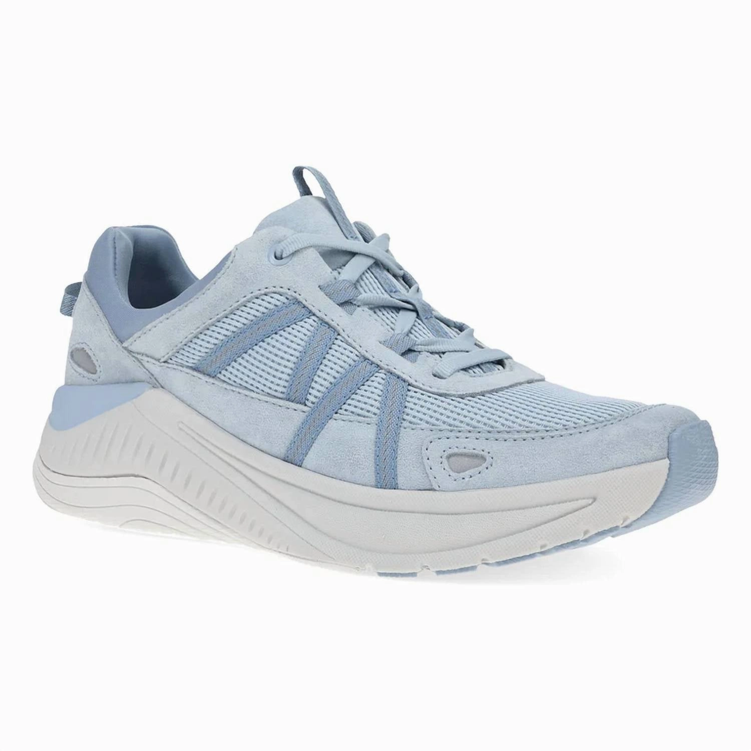 long - distance use running shoes for unisex youth Women Poppy Sneaker In Sky - 096154