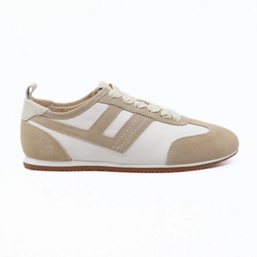 Women's Aces Tennis Shoe In Chalk/desert Sand ensure safety