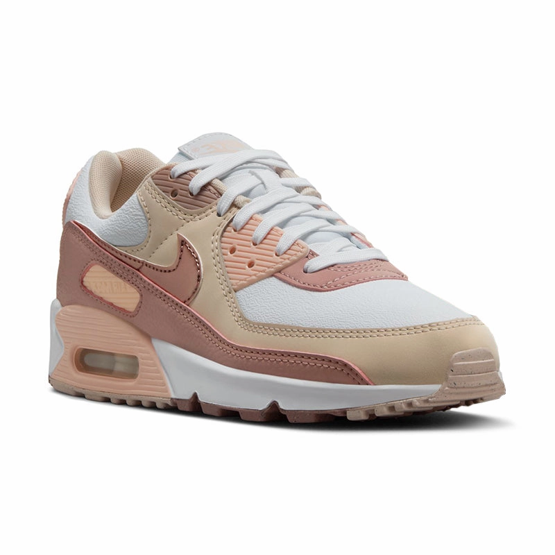 Women's Air Max 90 Next Nature White/Particle Pink training shoes