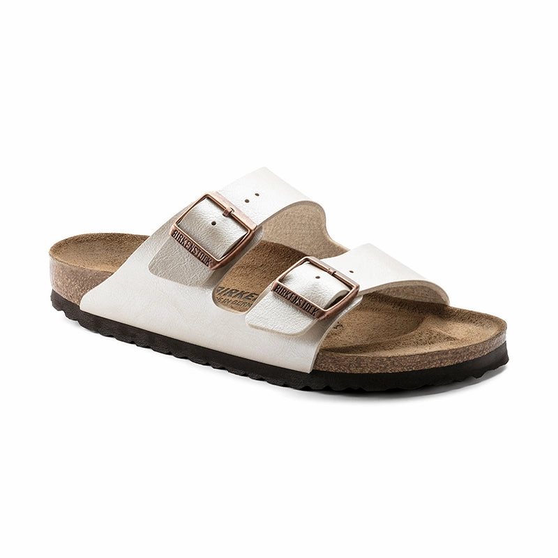 Women's Arizona Narrow Graceful Pearl White Birko-Flor All Day Comfort