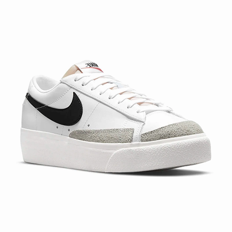 Women's Blazer Low Platform White/Black Travel Style