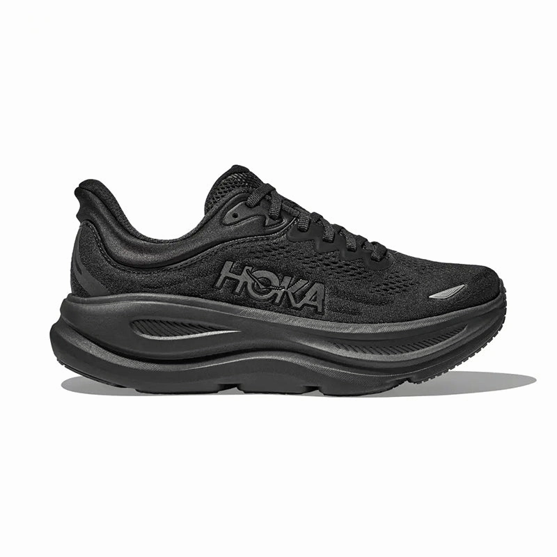 Women's Bondi 9 (WIDE) Black/Black intermediates Arch Lock Tech