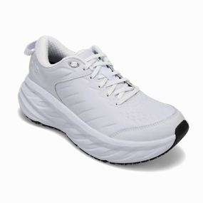 Women's Bondi Slip Resistant White/White Secure Traction