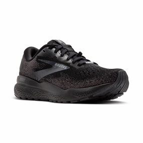 workout - shoes Tensile Fiber Upper Women's Brooks Ghost V16 Gtx In Black