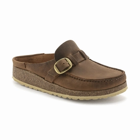 Comfort foam Women's Buckley Cognac Oiled Leather