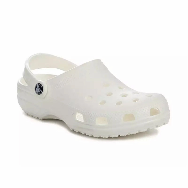 Women's Classic Clog White Comfort Lining Quick Travel