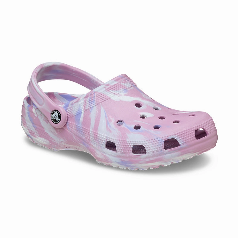Women's Classic Marbled Clog Hyrangea/Multi Simple Step-On