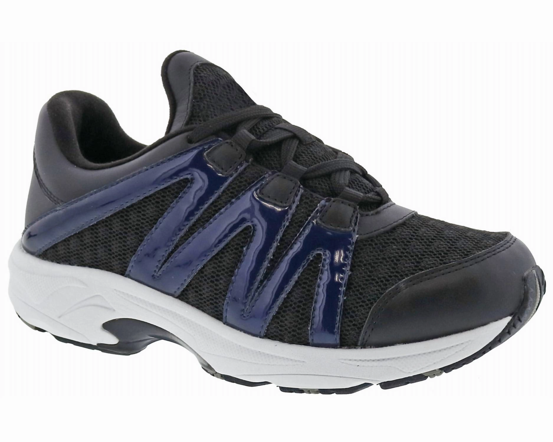 Women's Fire Athletic Shoes In Black StretchMesh