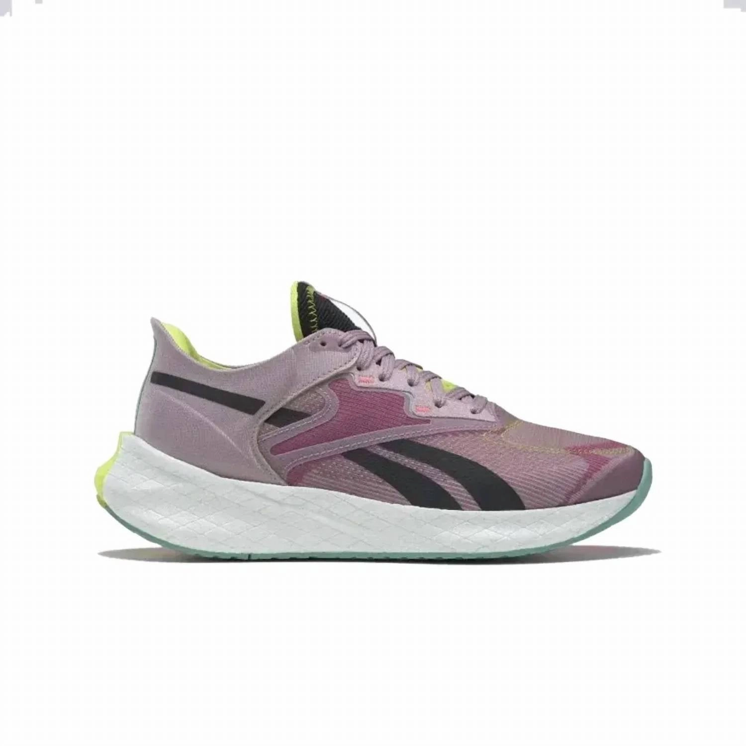 Advanced Cushioning physical health running shoe advantage Women's Floatride Energy Symmetro 2 Running Shoes In Infused Lilac / Acid Yellow / Semi Classic Teal