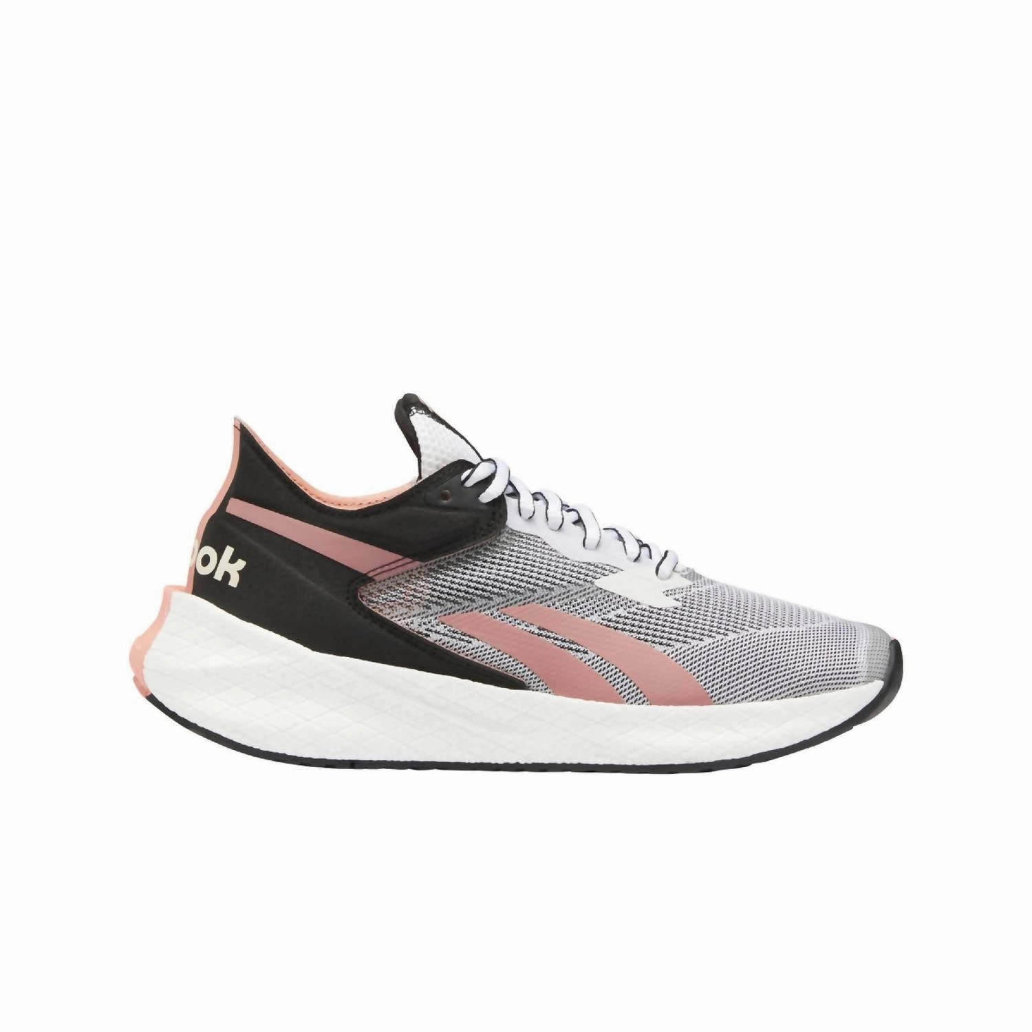 Women's Floatride Energy Symmetro Running Shoes In Footwear White/core Black/twisted Coral Motion Flexibility Solid - colored