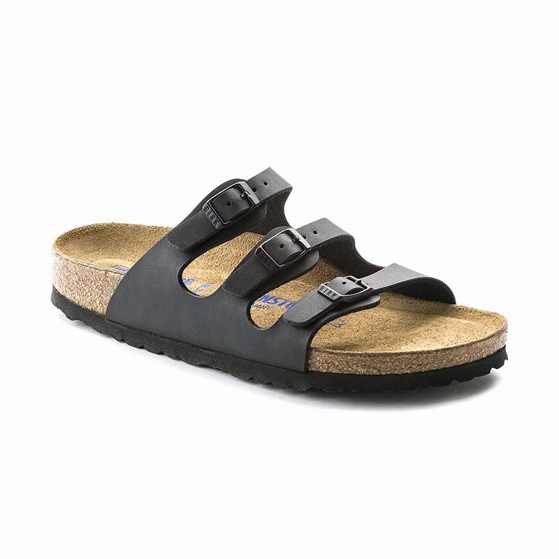 Arch support Women's Florida Soft Footbed Black Birko-Flor