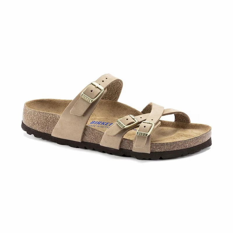 Women's Franca Soft Footbed Sandcastle Nubuck Fog Path