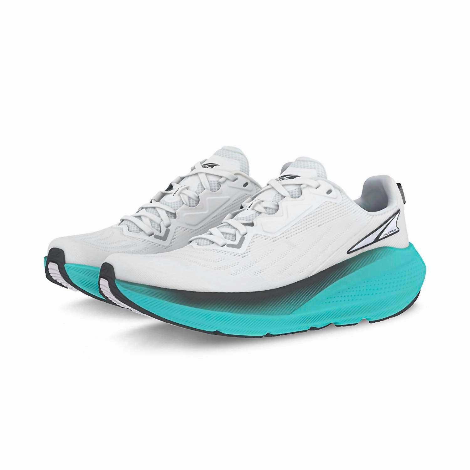 Women's Fwd Via Running Shoes In White/green RubberOutsole long - distance endurance