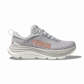 sustainable - feature shoes running in a relay race Women's Gaviota 5 Harbor Mist/Rose Gold