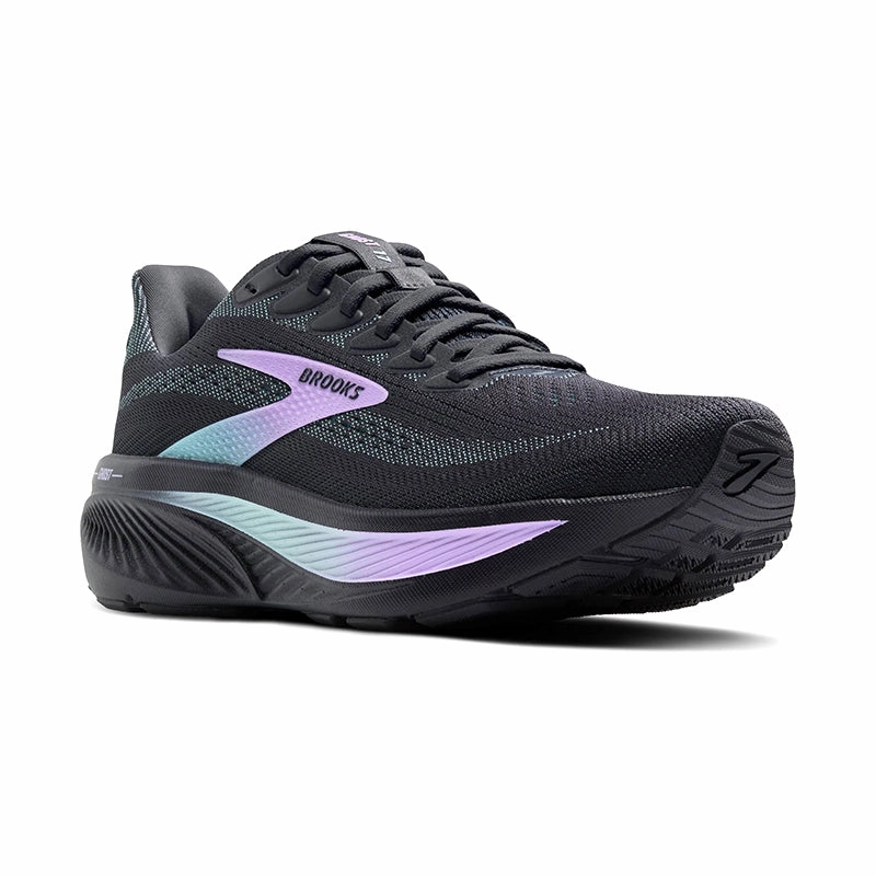 morning running Women's Ghost 17 Grey/Clearwater/Purple
