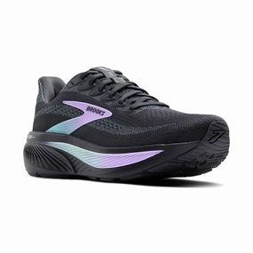 Women's Ghost 17 Grey/Clearwater/Purple Impact Cushioning professional runner's shoe option