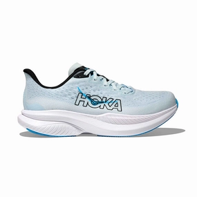 Comfortable foot wrap running alone shoes Women's Mach 6 Tundra Blue/Rain Drop