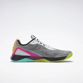 Women's Nano X1 Grit Running Shoes In Footwear White/core Black/pursuit Pink work - out shoes Running Technology
