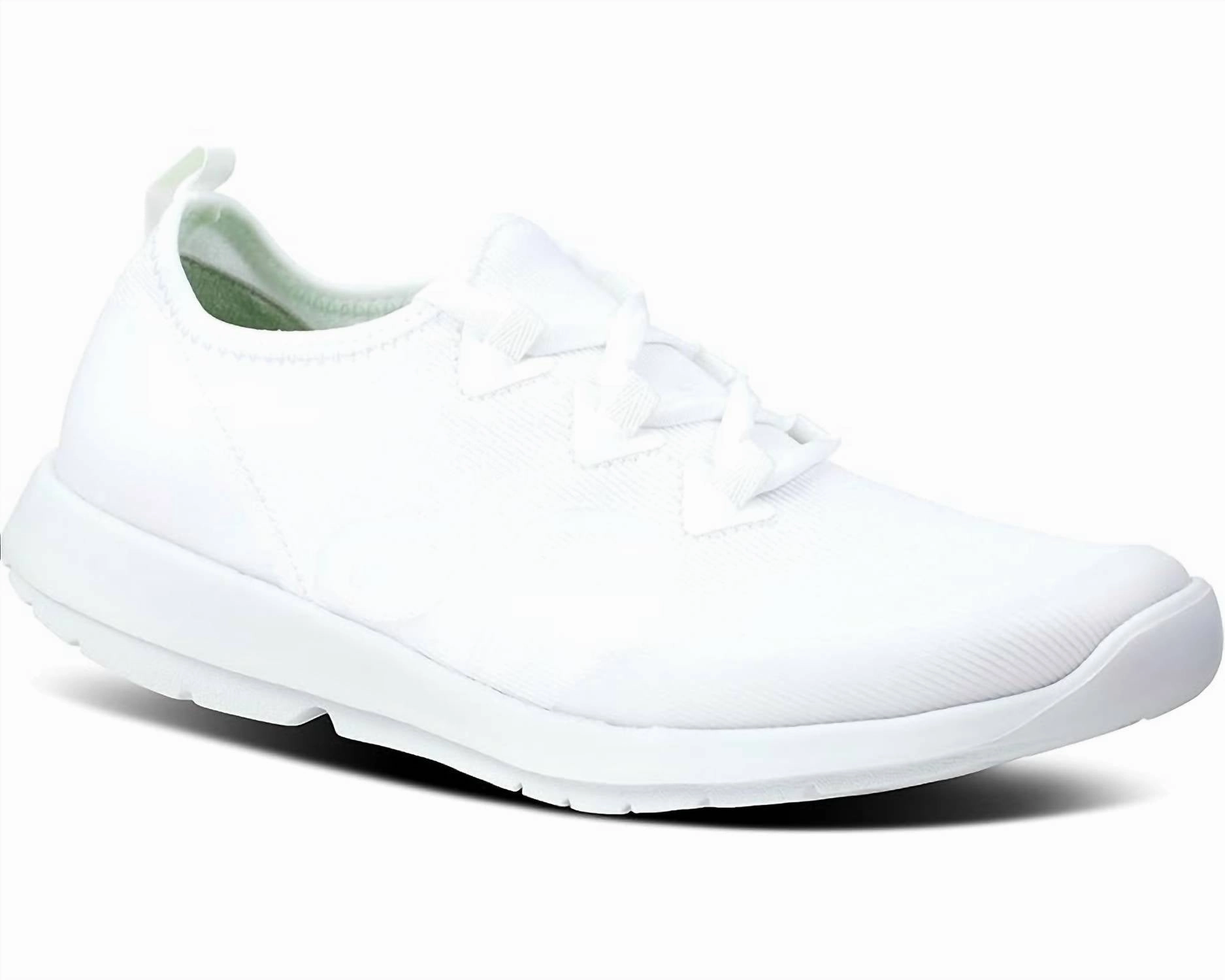 padded heel shoes thick sole shoes Women's Oomg Sport Ls Shoe In White