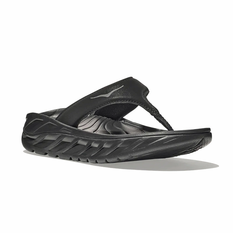 Energy Return Cushioning Women's Ora Recovery Flip Black/Dark Gull Gray