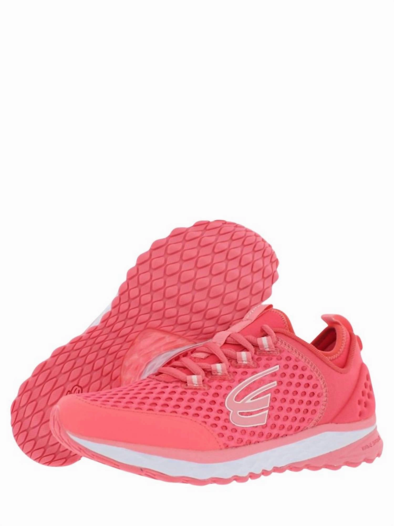 Women's Phoenix Running Shoes - Medium Width In Salmon,white warm weather