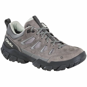 Women's Sawtooth X Low B-Dry Shoes In Hazy Gray Cushioned Collar Design multi - sport - shoes