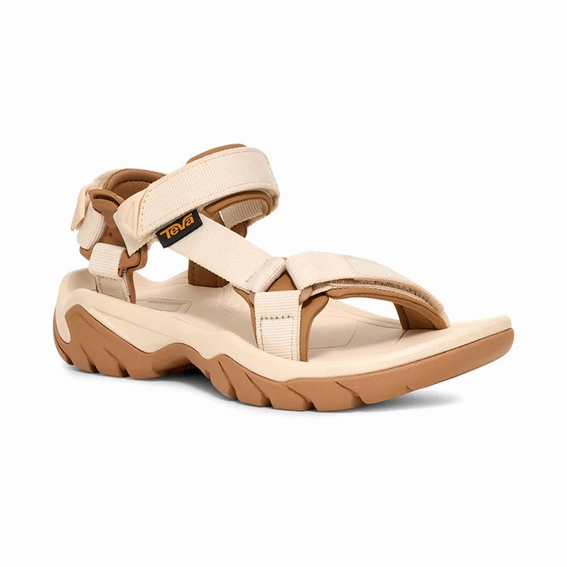 Casual Flats Comfy Sandals for Travel Women's Terra Fi 5 Universal Coconut