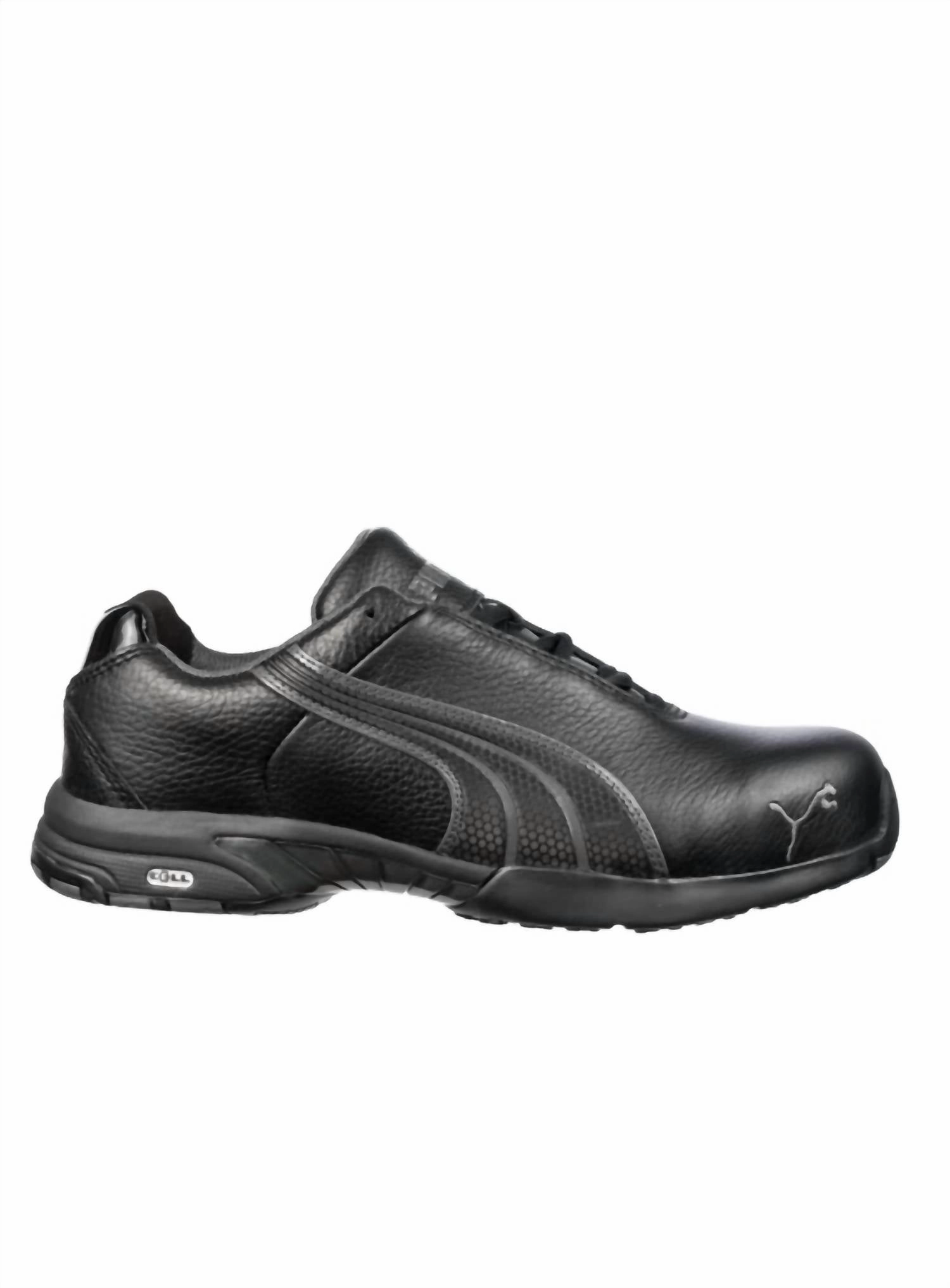 Women's Velocity Steel Toe Work Shoes In Black running in new tracks shoes microfiber running option