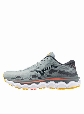 running in a ice field area shoes Hot weather running Women's Wave Horizon 7 Shoe In Grey Mist-White