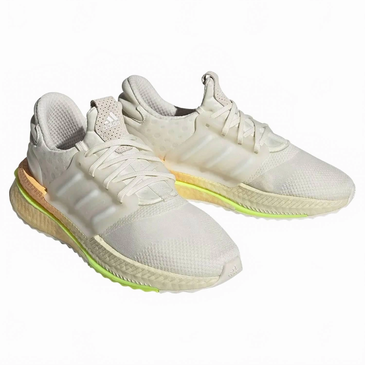 Breathable mesh panel antibacterial insole shoes Women's X_Plrboost Running Shoes In Off White/cloud Whiet/linen Green