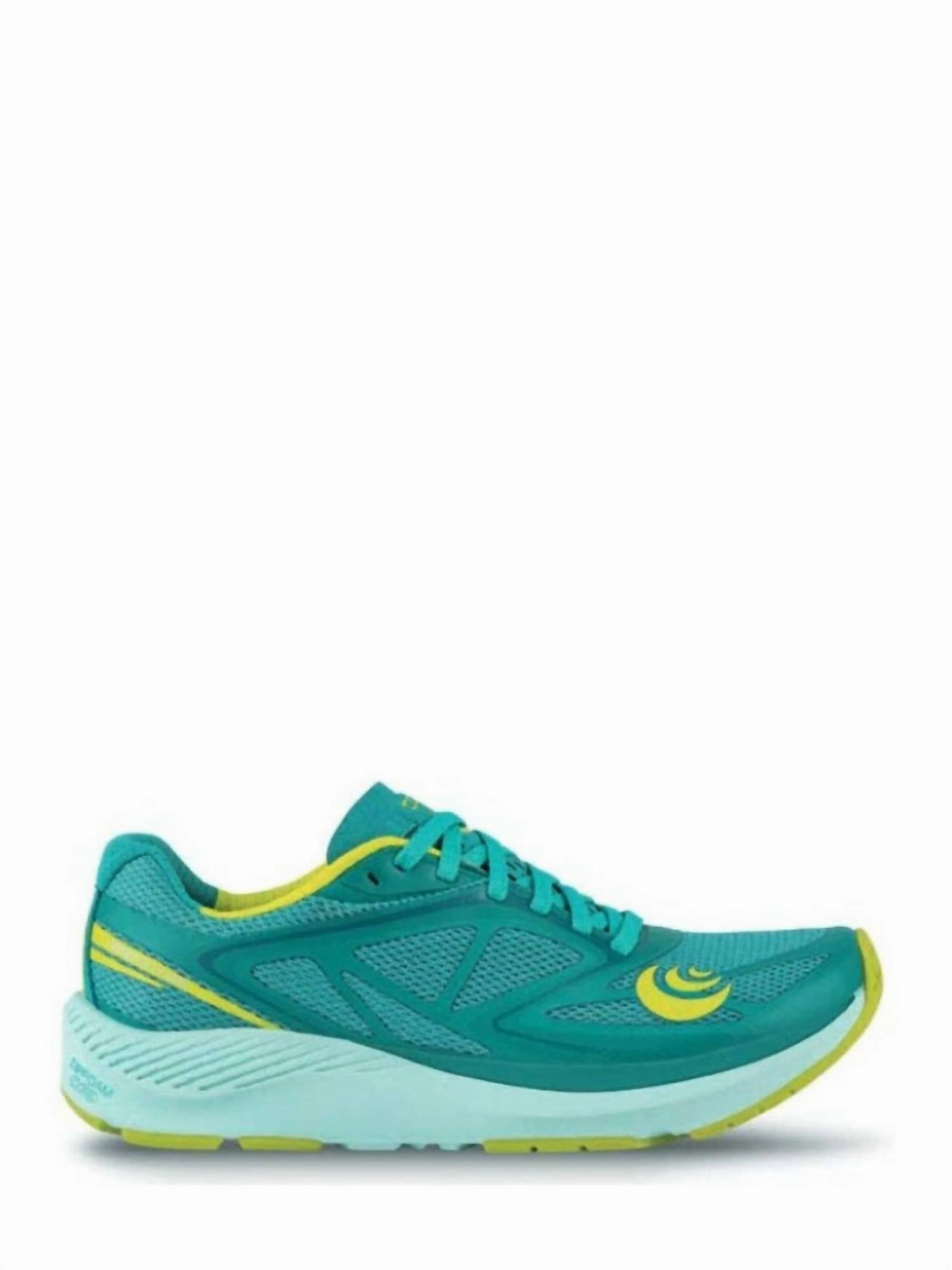 Women's Zephyr Running Shoe - Medium Width In Teal, Lime Zip - up Travel Essential
