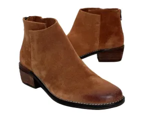 Flexibility Design Women's Aldworth Suede Upper Bootie In Brown