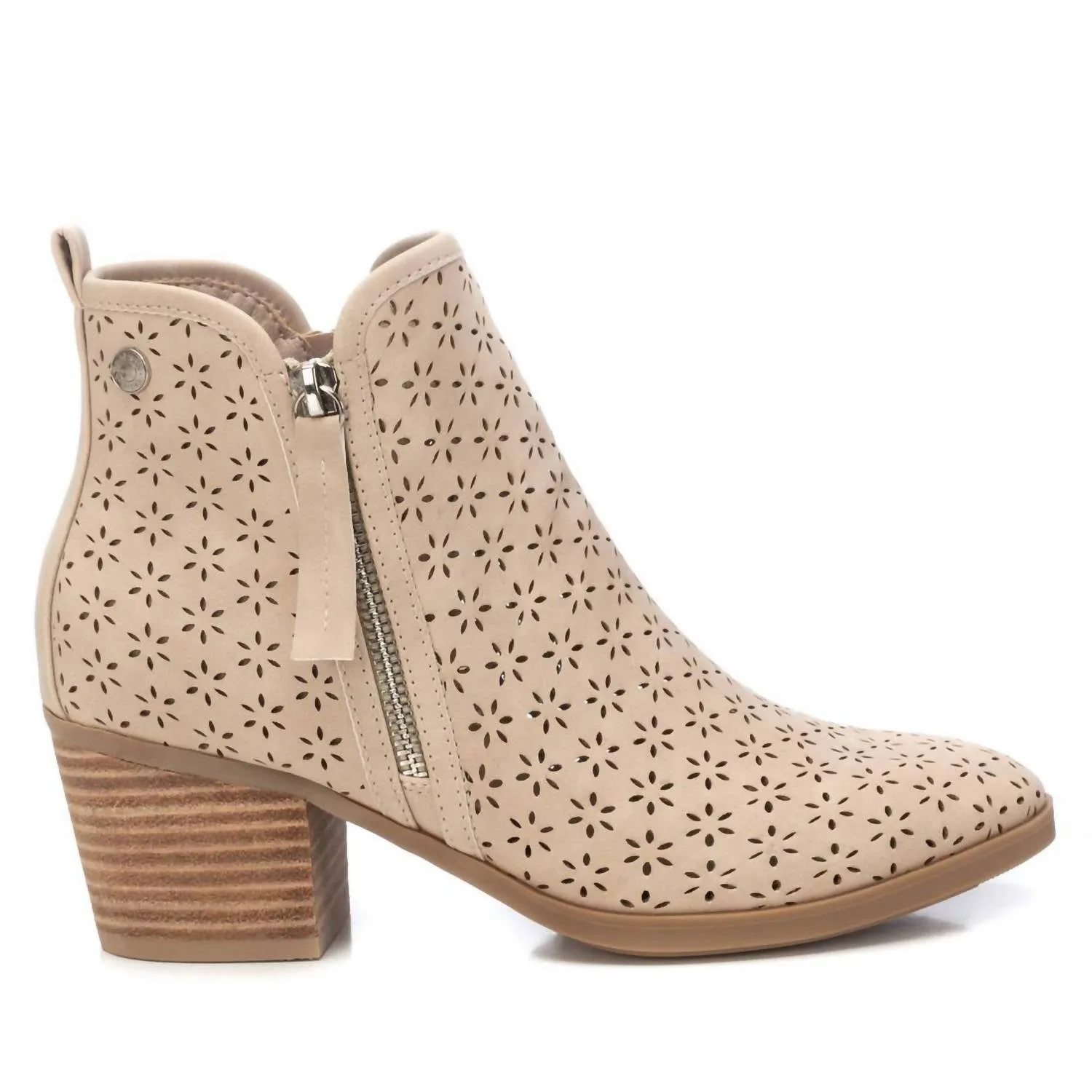 Seamless Feel Women's Ankle Booties In Beige