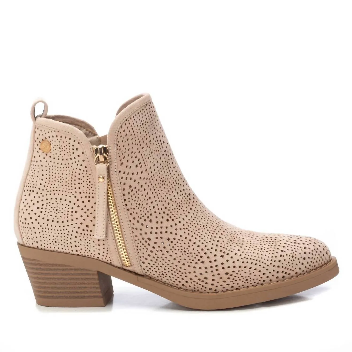 Lightweight Feel Women's Ankle Booties In Beige