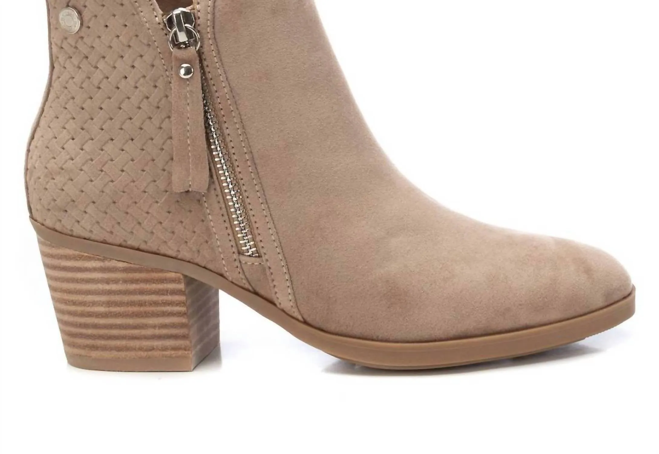 Women's Ankle Booties In Taupe Thermal Core Stylish Explorer