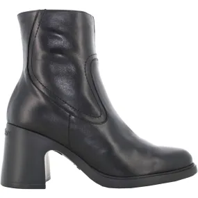 Women's Ankle Boots In Bora Negro Black Country Side