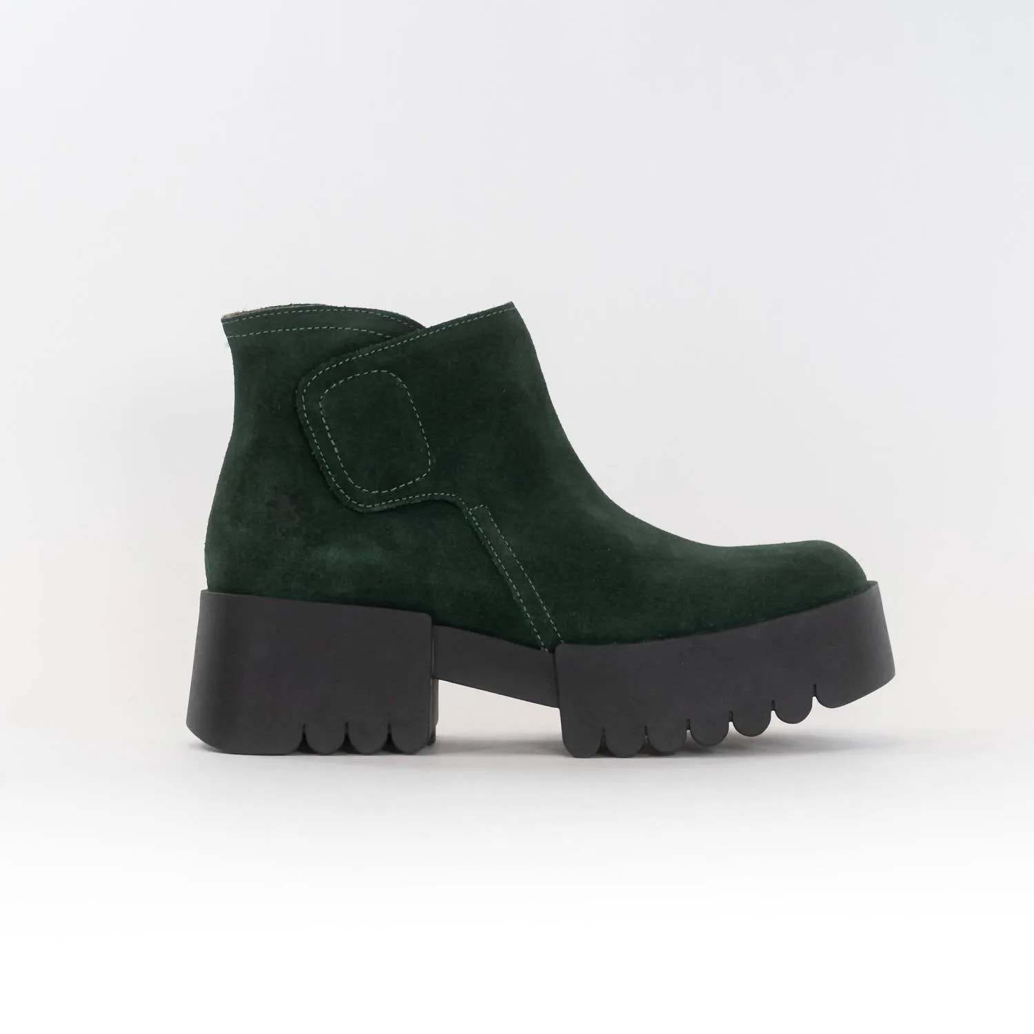Women's Ankle Boots In Green Forest Anti Odor Trail Exploration