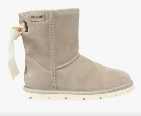 Ergonomic Arch Design Women's Argali Tied Boots In Cement