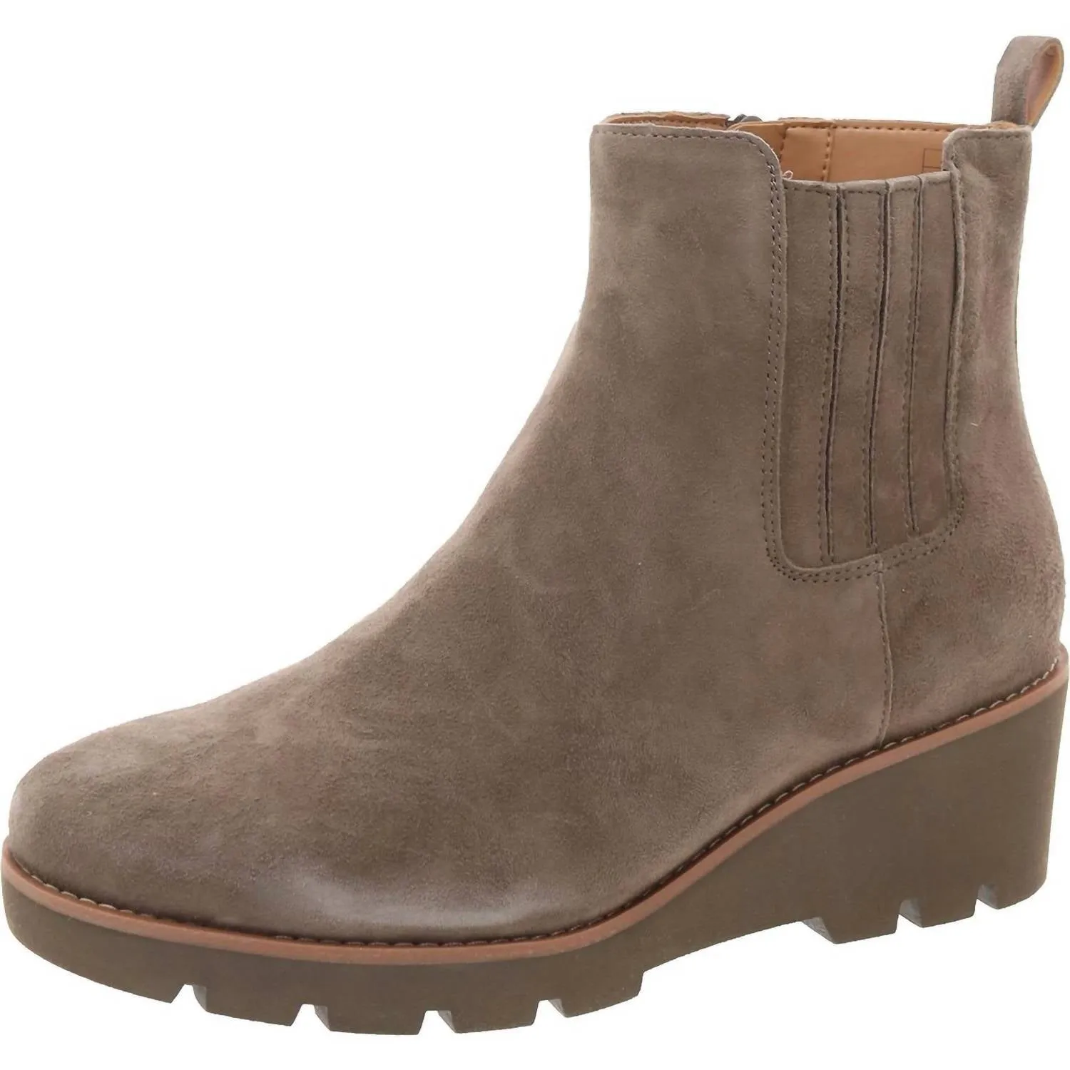 Anti Odor Rainy Day Commuter Round Toe Women's Aria V Boots In Stone