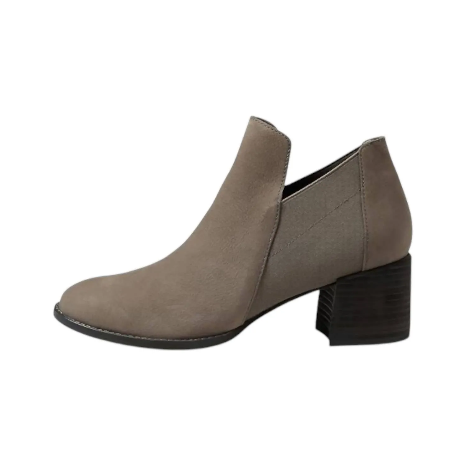 Rain Friendly Women's Bayo Drizzle Booties In Drizzle Tumbled Nubuck