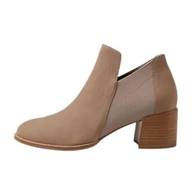 Trendy Protection Women's Bayo Earth Booties In Earth Tumbled Nubuck