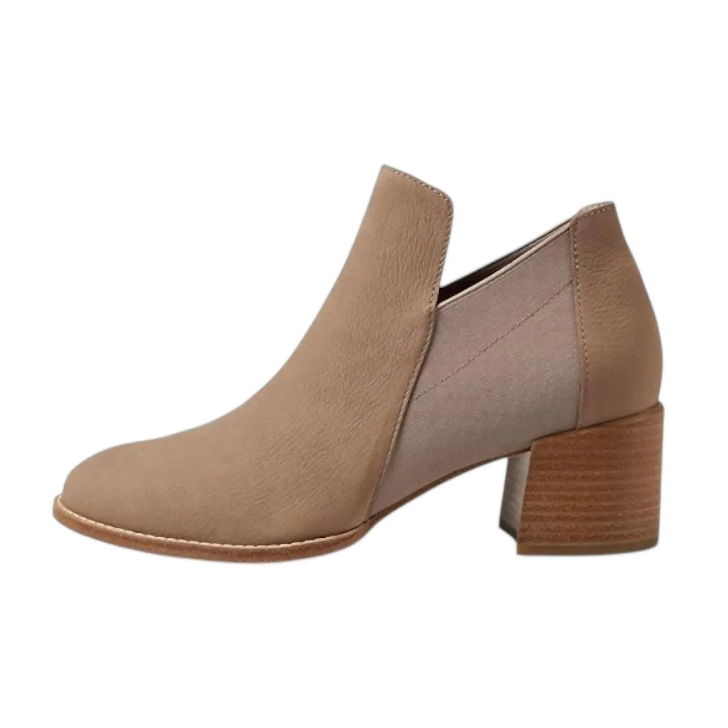 Trendy Protection Women's Bayo Earth Booties In Earth Tumbled Nubuck
