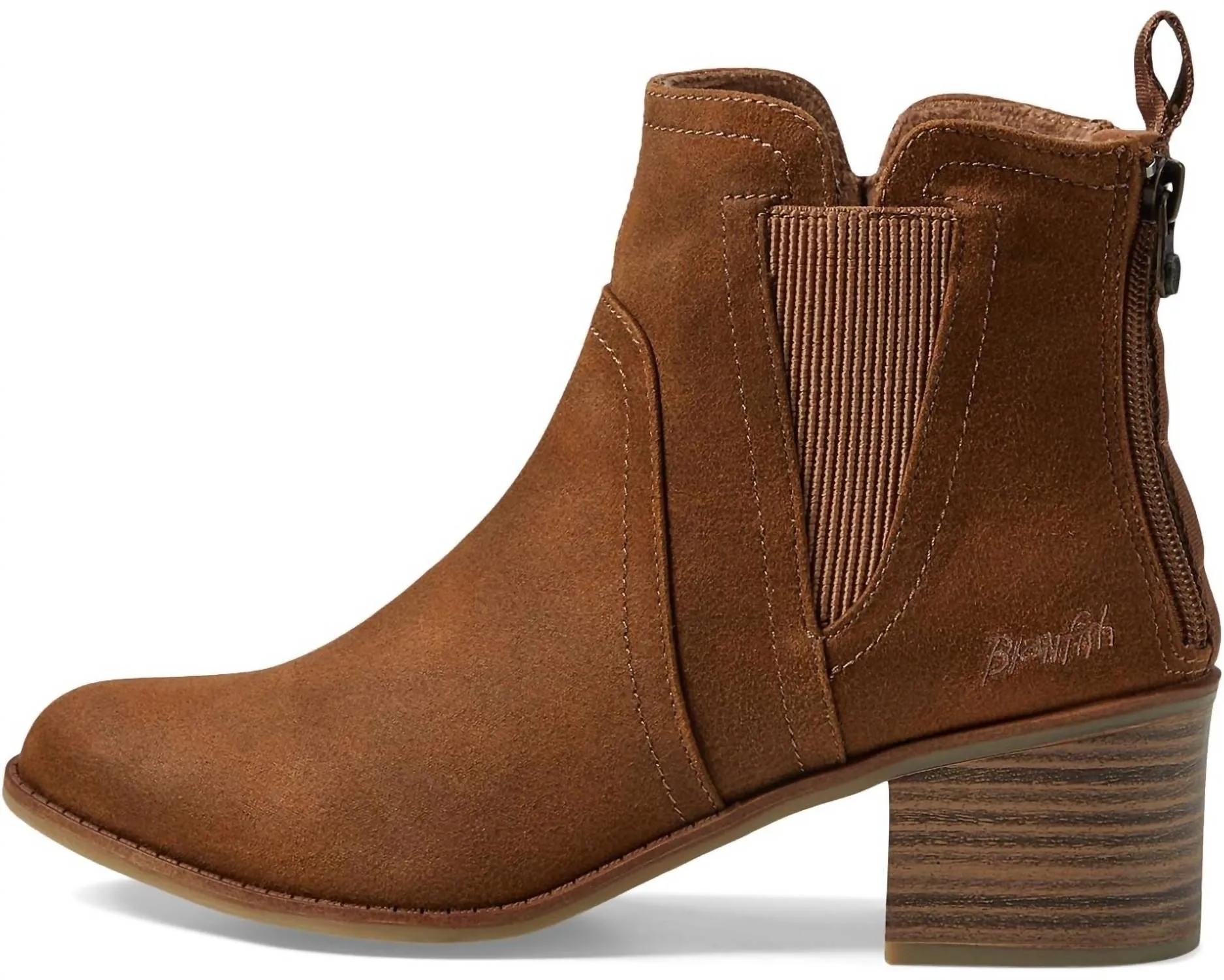 Women's Beam Boot In Rust Oiled Vegan Suede Ergonomic Fit