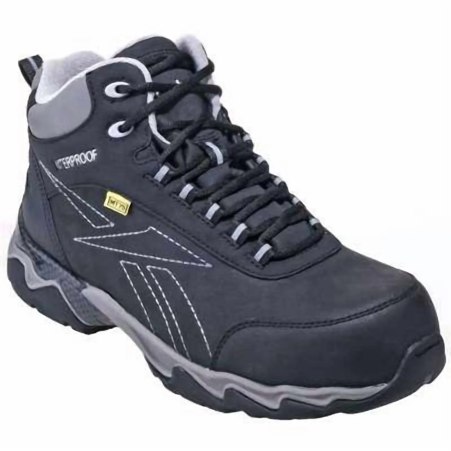 Cushioned Step Cold Weather Commuter Cordura Material Women's Beamer Waterproof Work Boot In Black