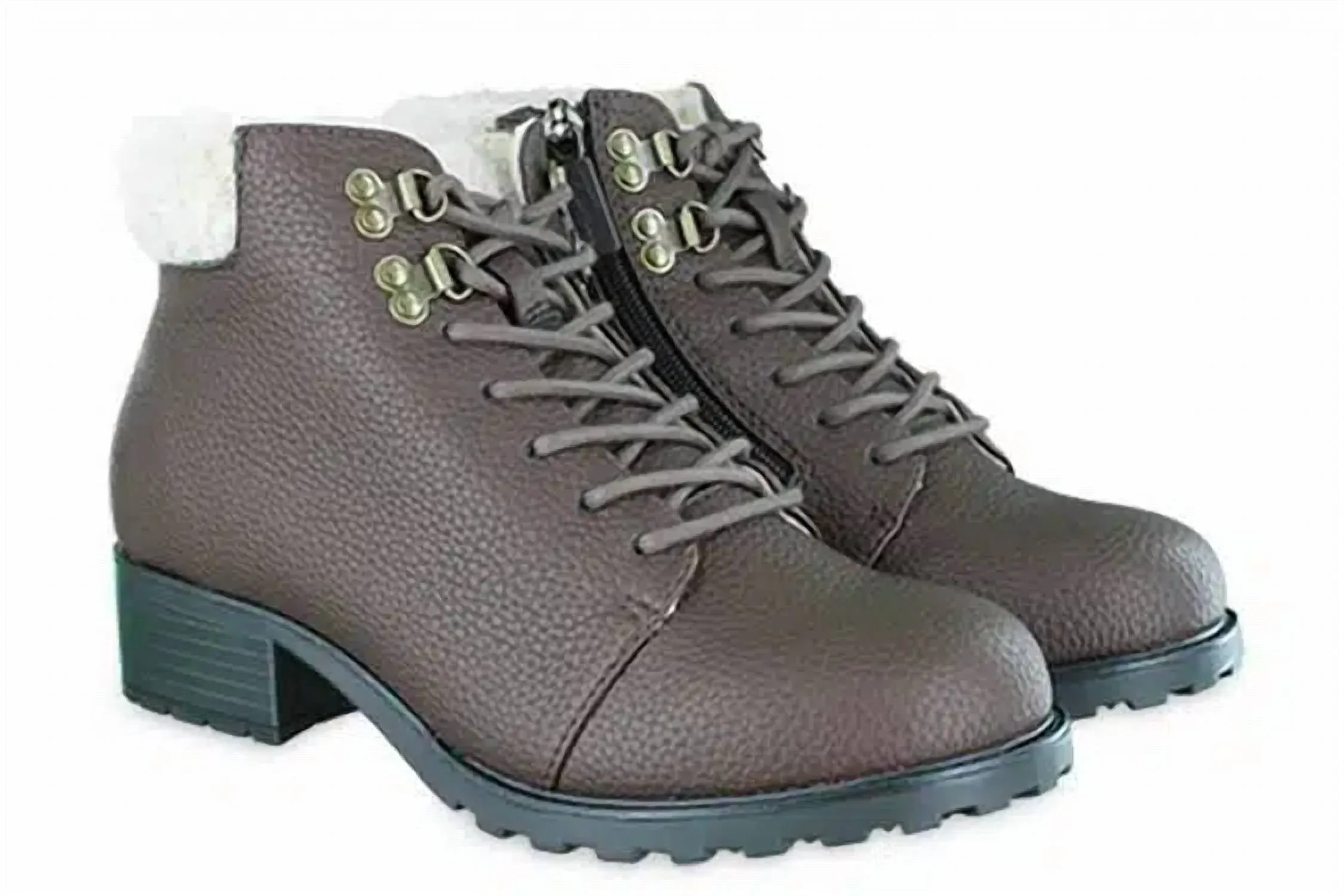 Women's Becky Low Booties In Dark Brown Anti Odor Morning Walk Heavy Terrain