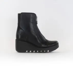 Flexible Frame Rough Trail Hiker Comfortable Design Women's Boce Ankle Boots In Black