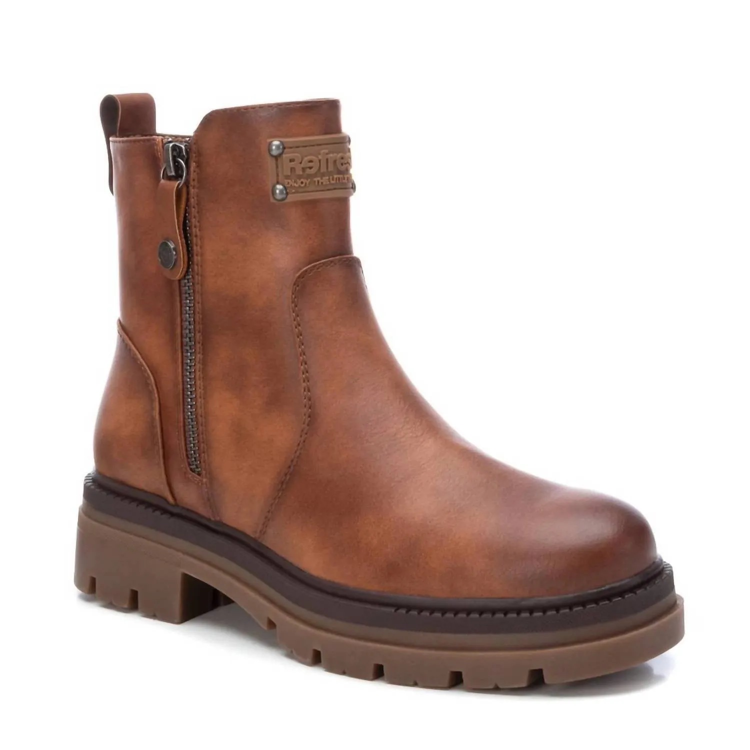 Women's Booties In Taupe Neutral design