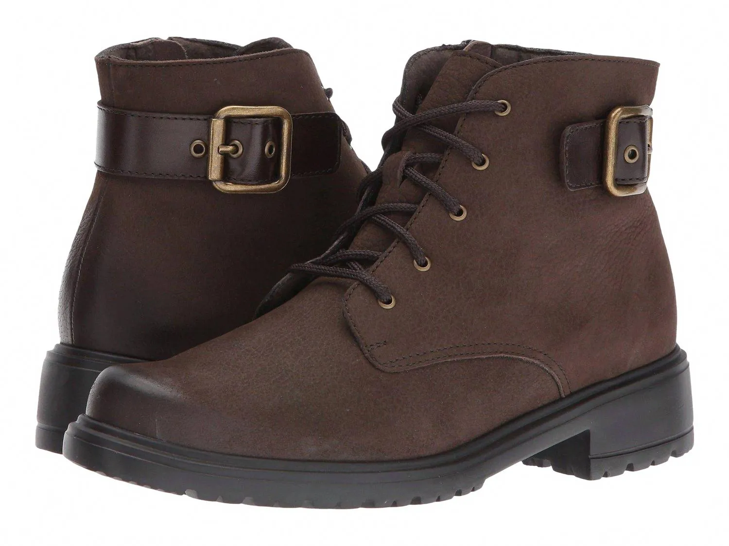 Shaft Height Options Comfort arch Women's Bradley Tumbled Nubuck Water Resistant Boot In Brown
